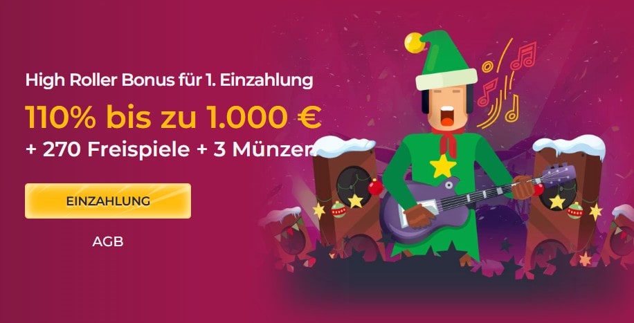 Rolling Slots Casino Bewertung Highrollerbonus-