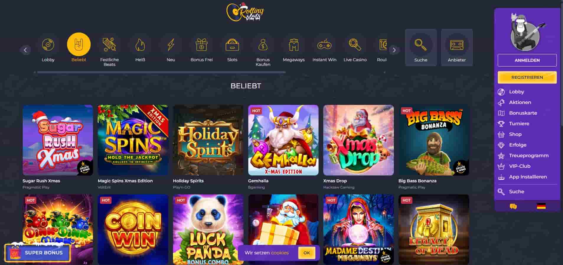 Rolling Slots Casino_bestes Curacao-Casino-