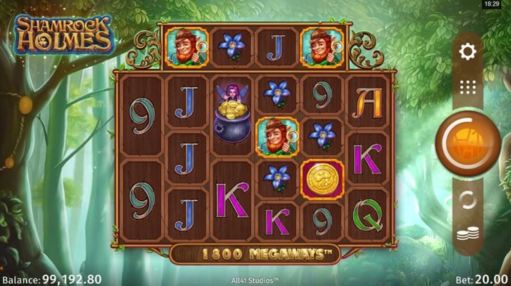 Shamrock Holmes Megaways_Microgaming