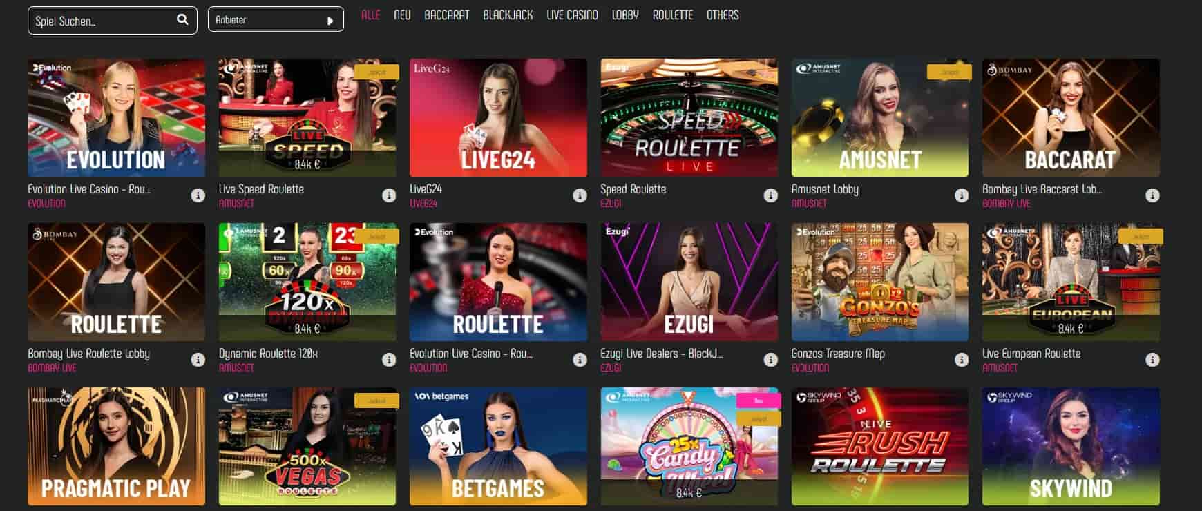 Slotilda Live-Casino-