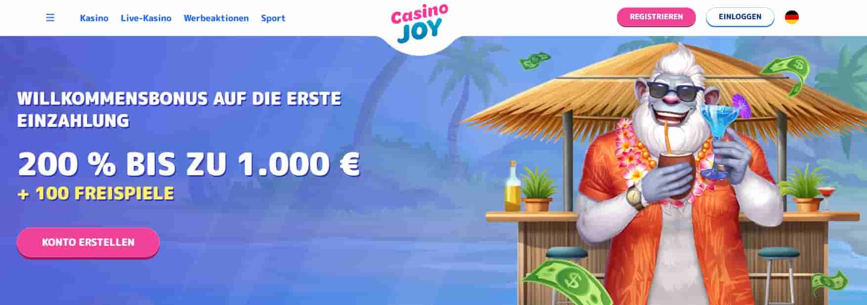 Standard-paket von Casinojoy
