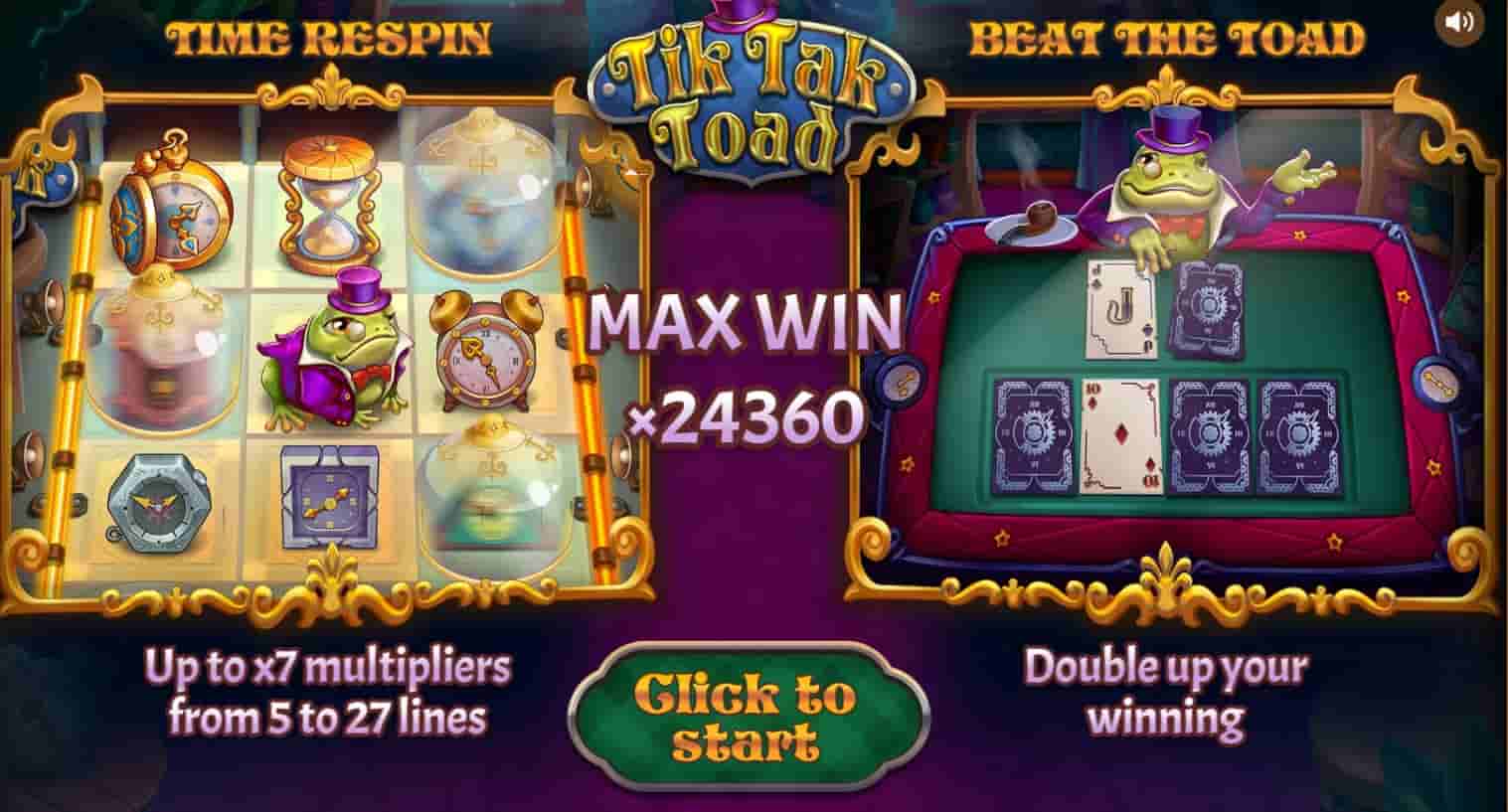 Tik Tak Toad _Popiplay_Top RTP bei WinBay-