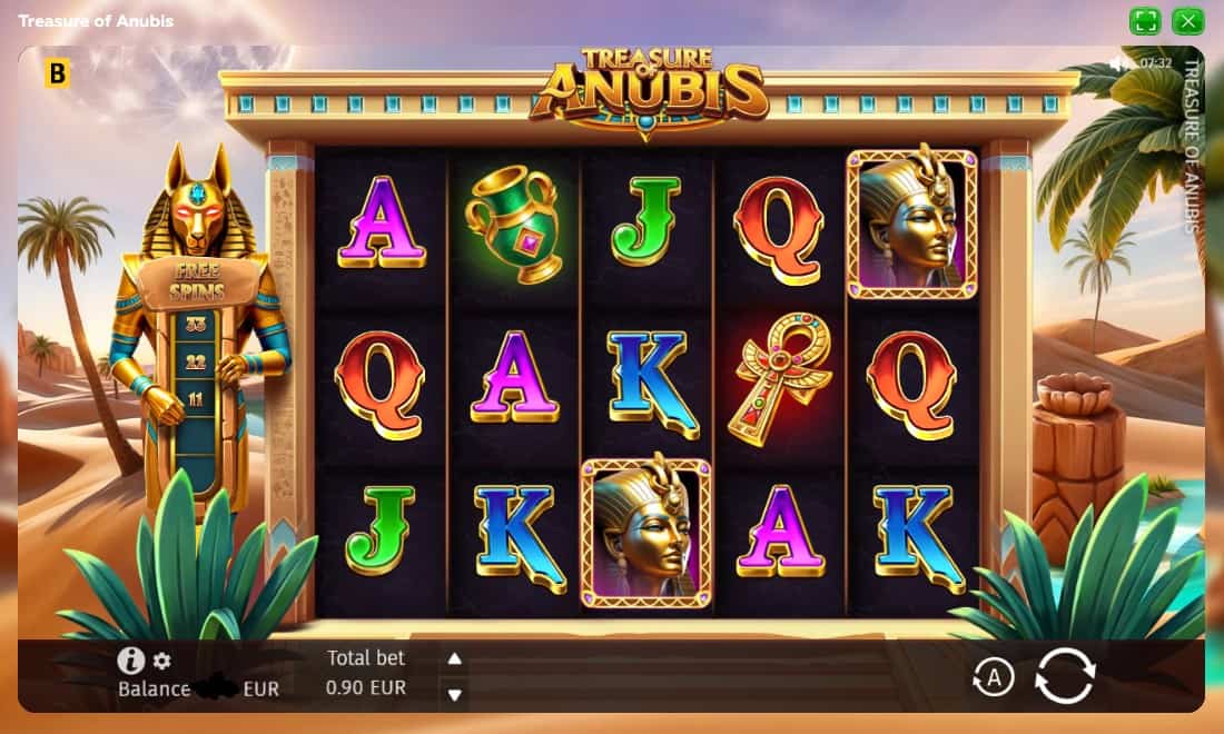 Treasure of Anubis BGaming