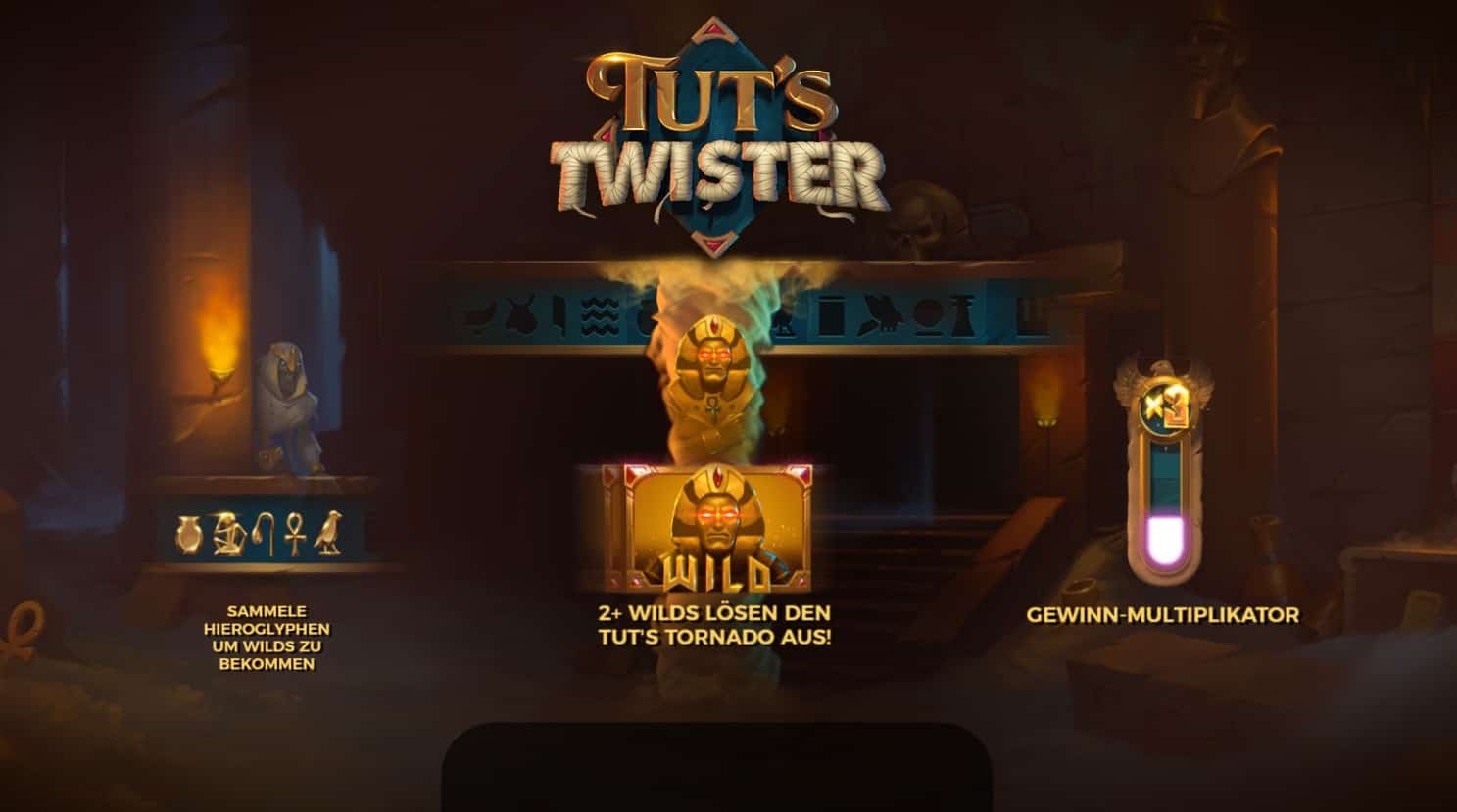Tuts Twister Yggdrasil Top RTP Slot bei Winbay-