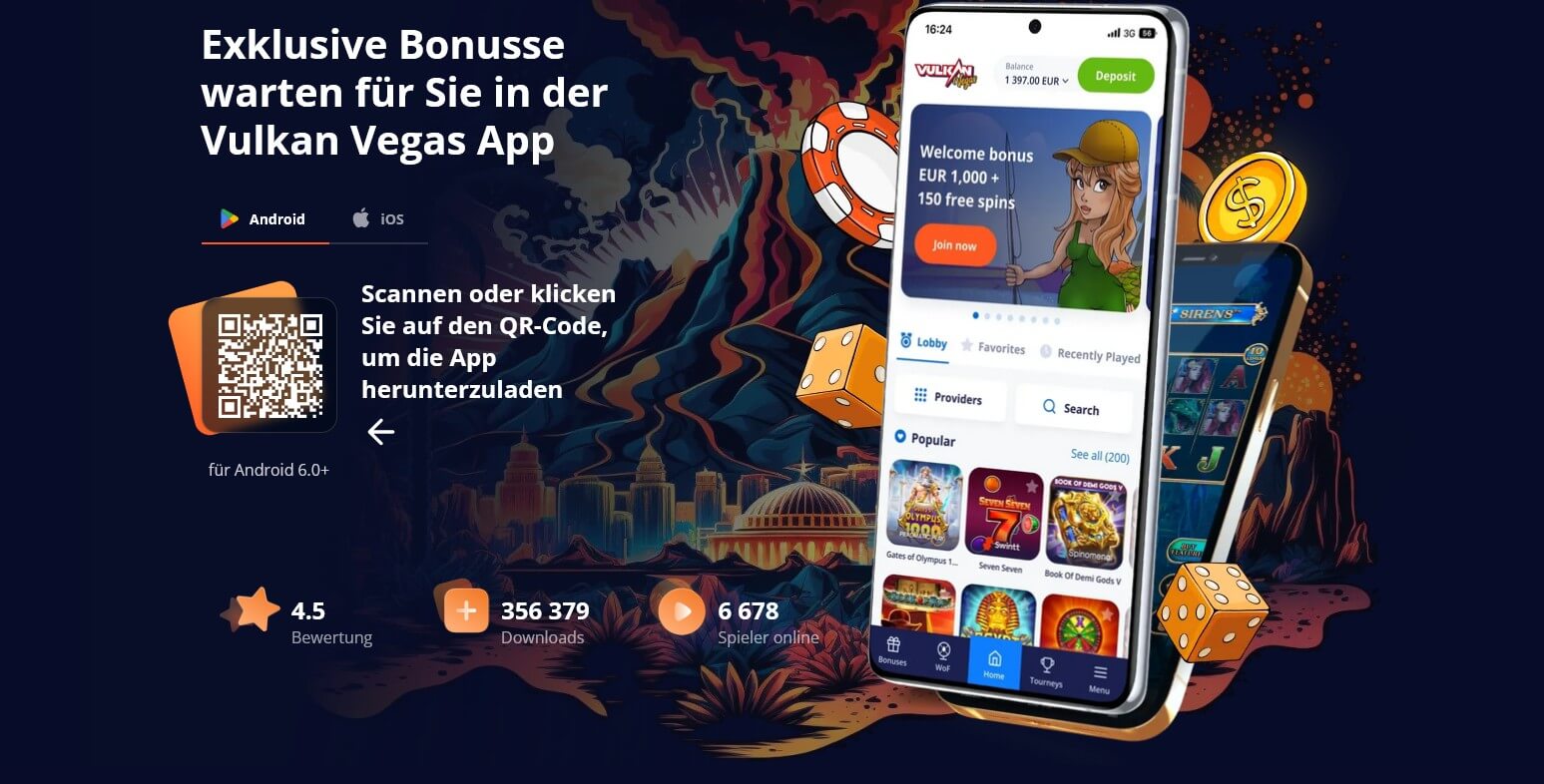 Vulkan Vegas App