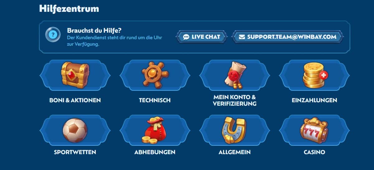Winbay Support