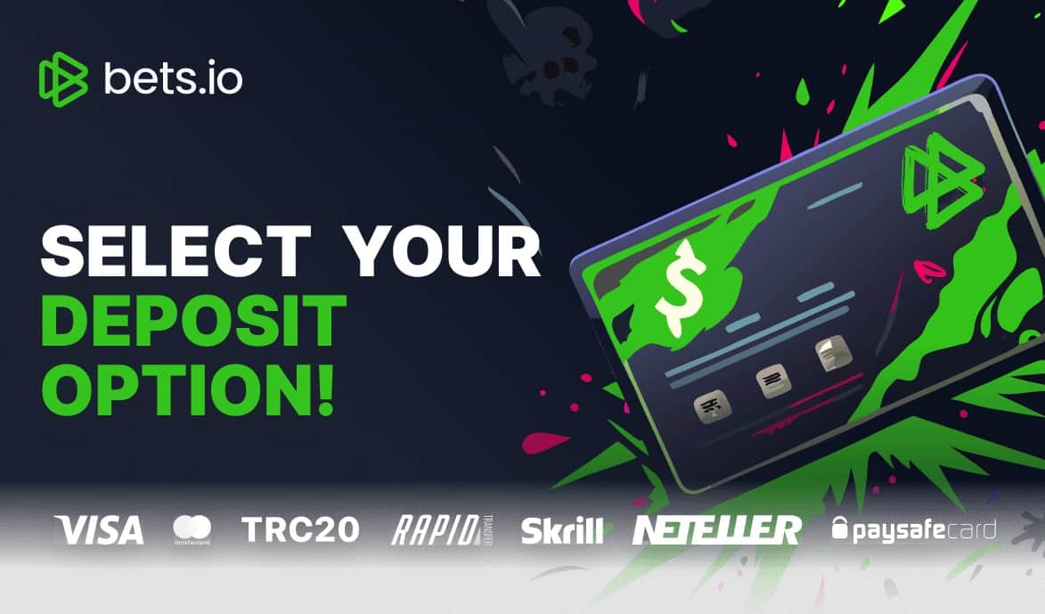 bets.io Einzahlungsmethoden