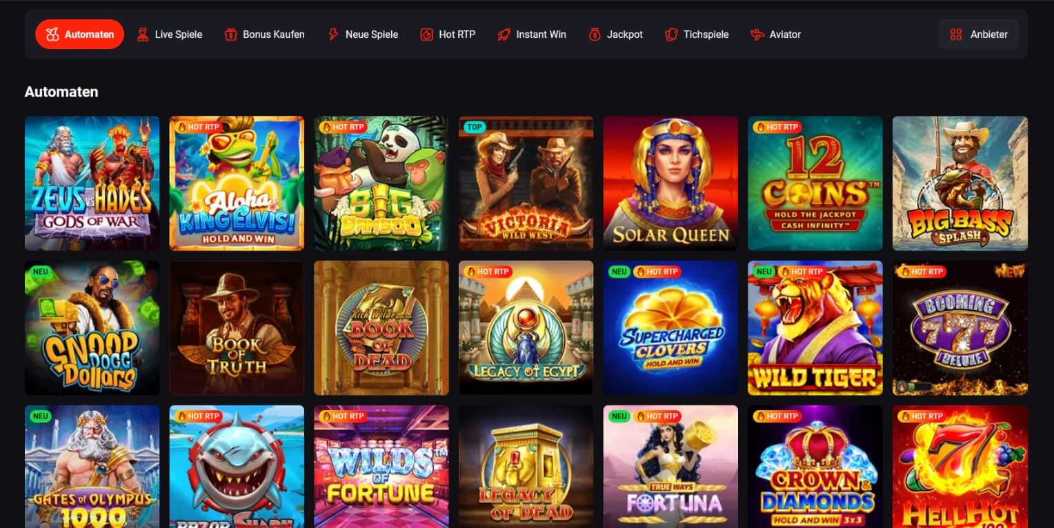 N1 Casino Spielautomaten