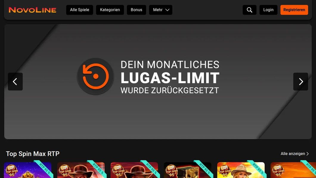 novoline.de – NOVOLINE | Deine Spielothek mit 1050+ Online Slots - legal & sicher